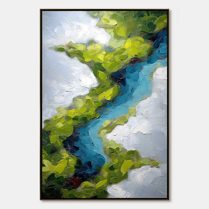 Landscape collectible decorative oil painting reference