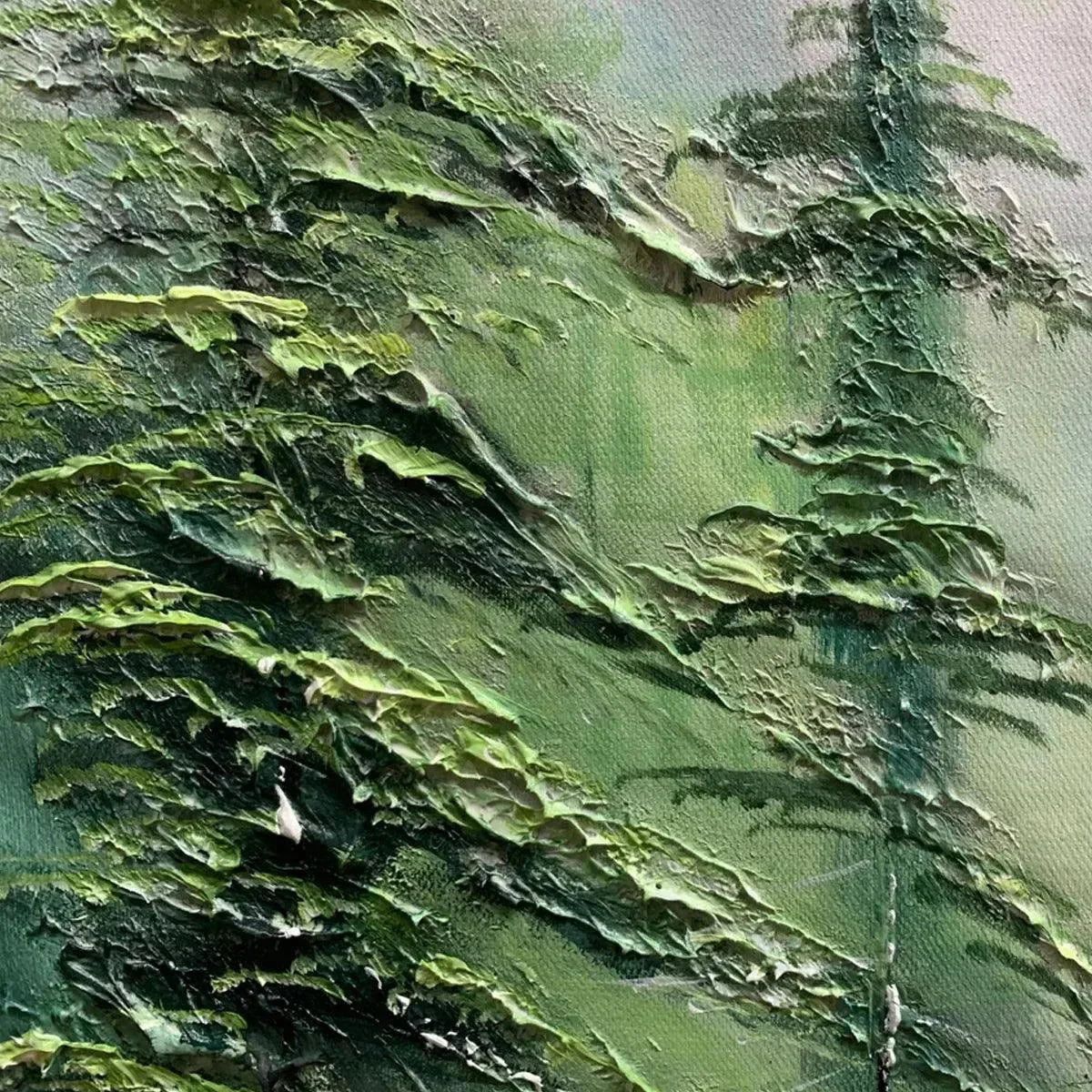 EMERALD FOREST — painting reference image 3. Room styling and framing are illustrative.