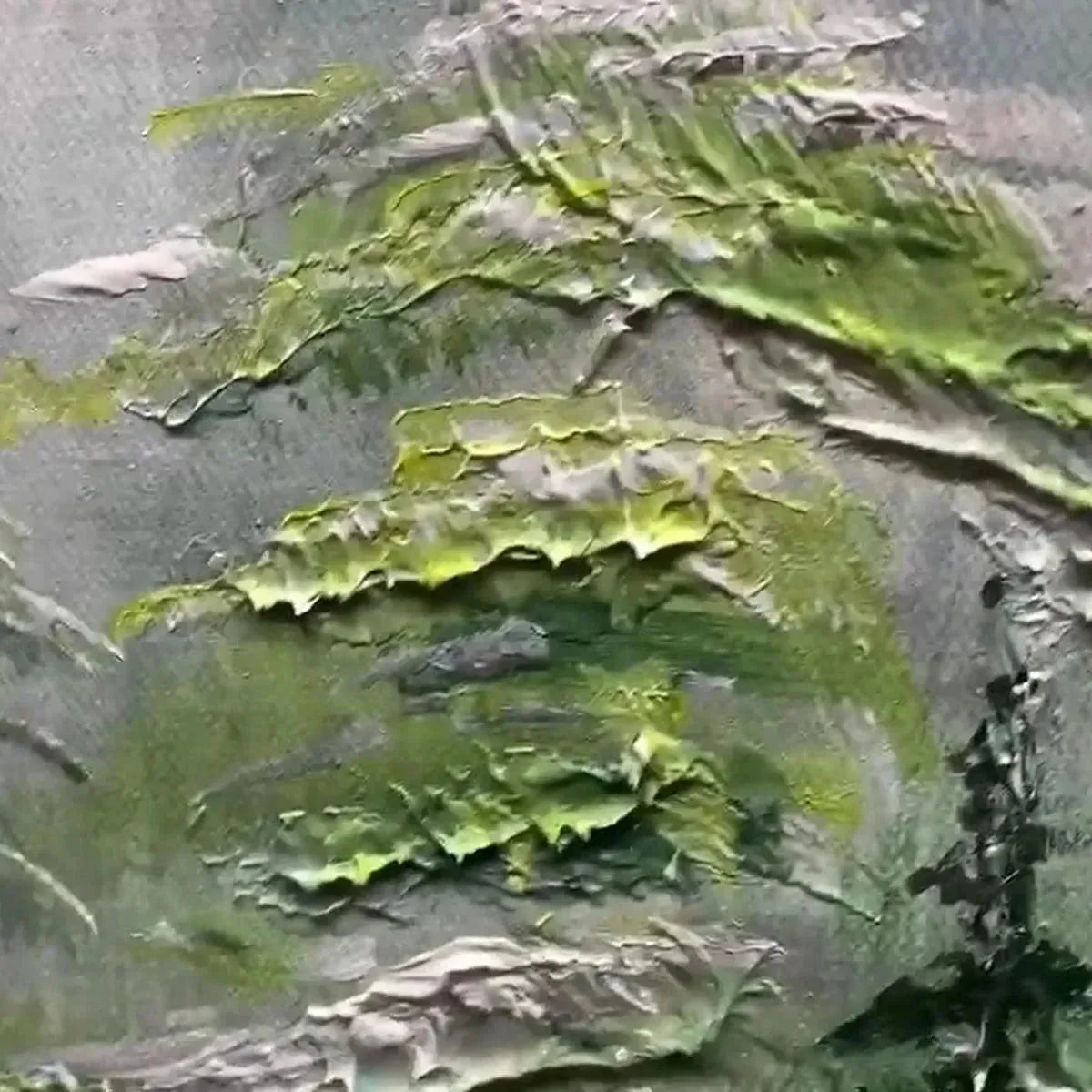 EMERALD FOREST — painting reference image 6. Room styling and framing are illustrative.
