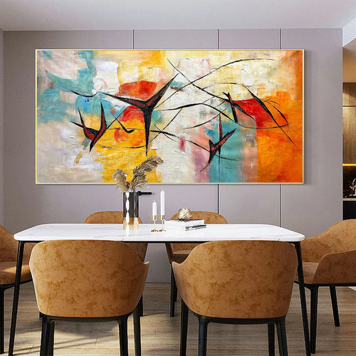 Aerial Dance — reference gallery image 2. Room styling and framing are illustrative.
