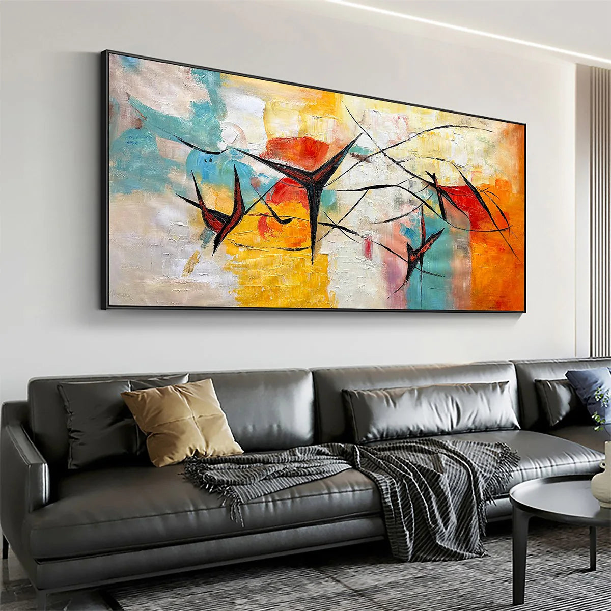 Aerial Dance — reference gallery image 4. Room styling and framing are illustrative.