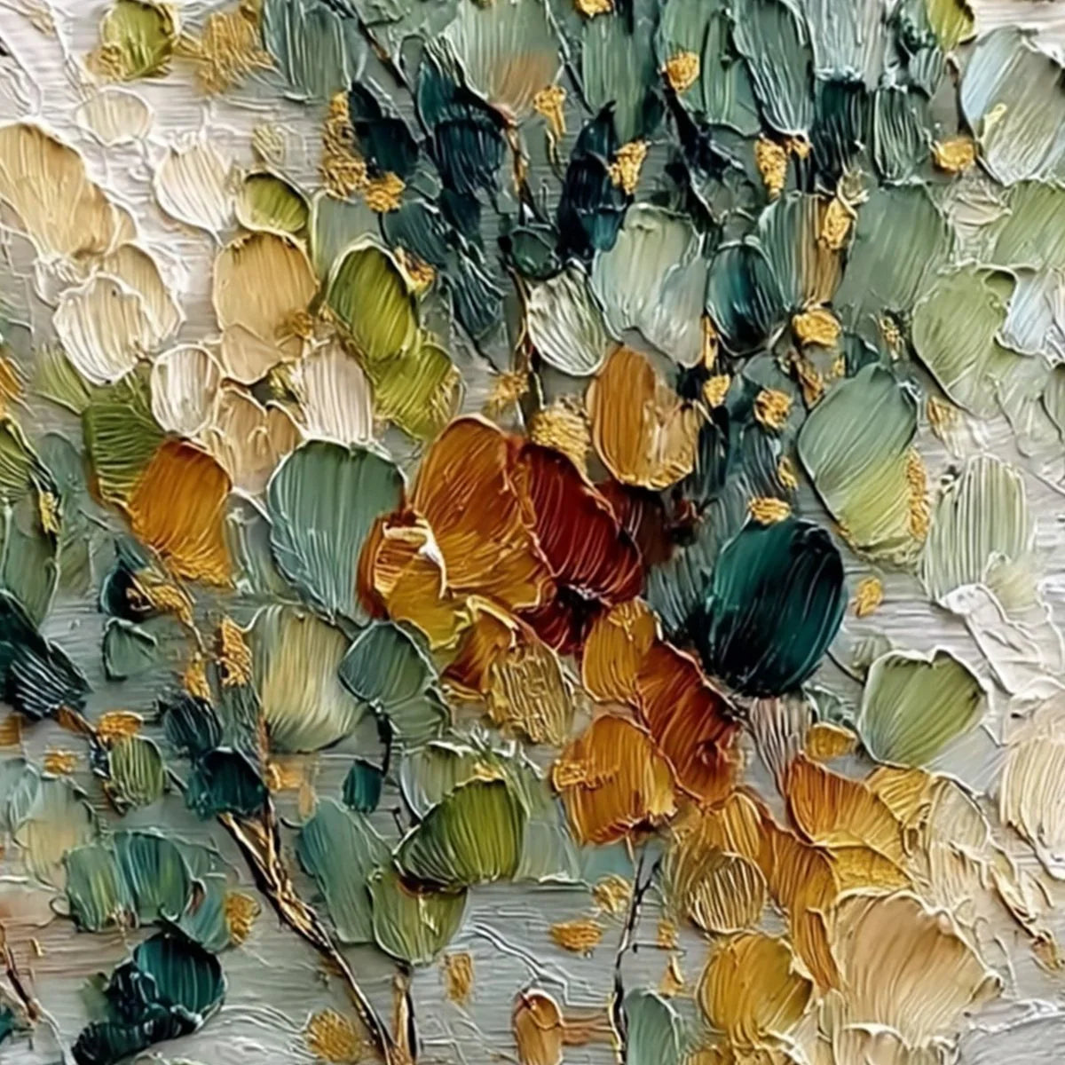 EMERALD JEWEL TREE — painting reference image 3. Room styling and framing are illustrative.