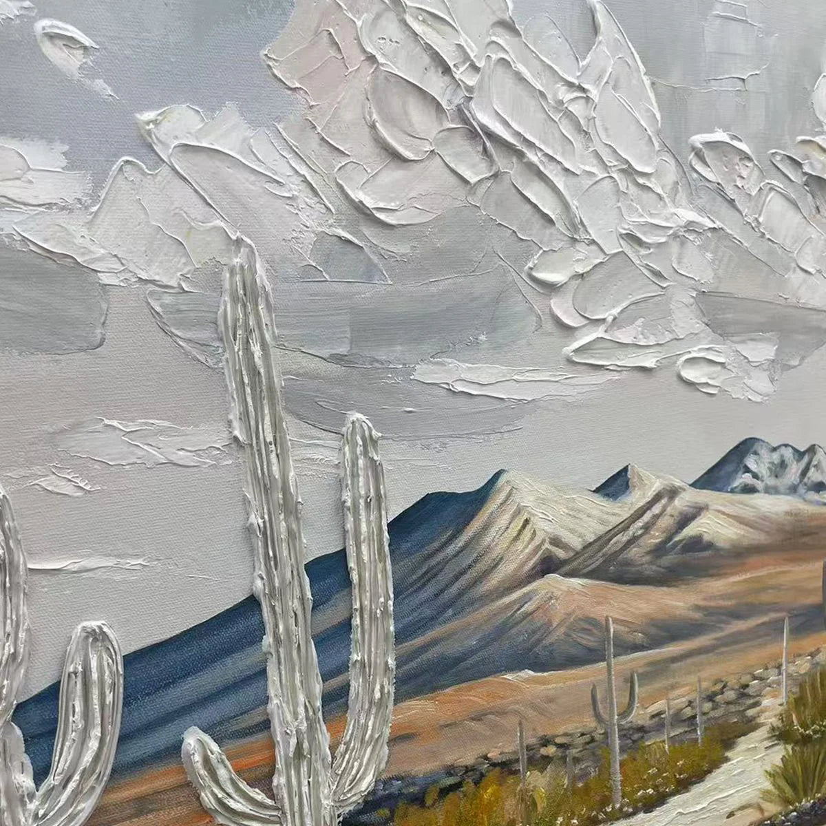 DESERT DREAM — painting reference image 3. Room styling and framing are illustrative.