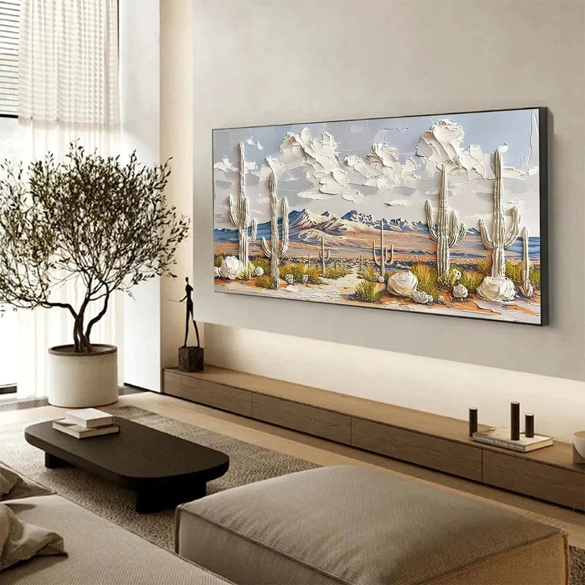DESERT DREAM — painting reference image 5. Room styling and framing are illustrative.