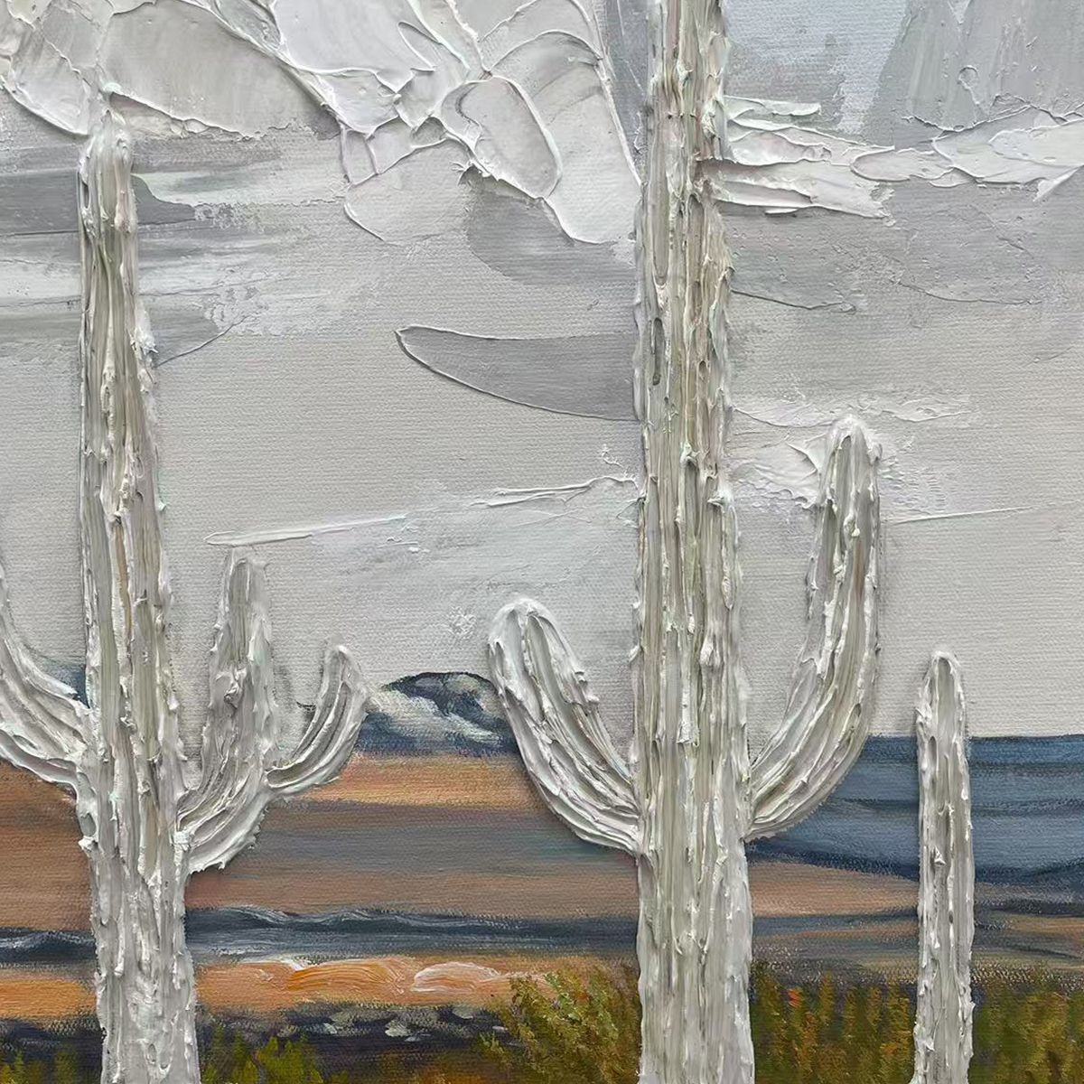 DESERT DREAM — painting reference image 7. Room styling and framing are illustrative.