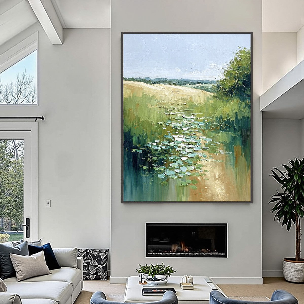 Verdant Path — reference gallery image 2. Room styling and framing are illustrative.