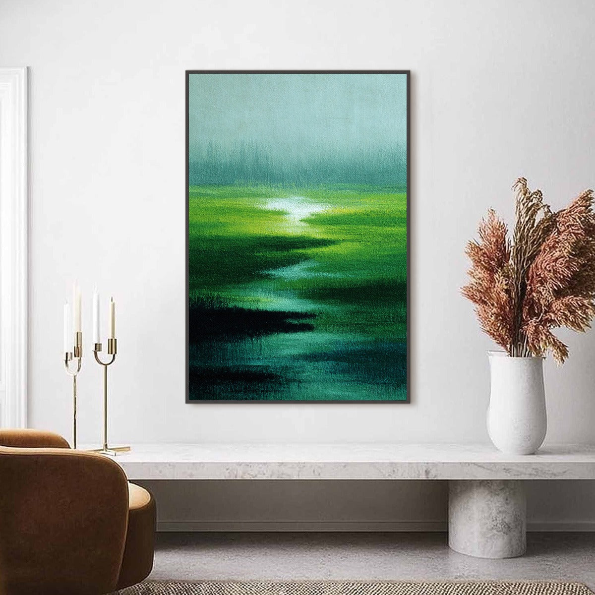 Verdant Reverie — reference gallery image 2. Room styling and framing are illustrative.